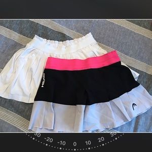 2 Head Tennis Skirts Small *Make Offer!
